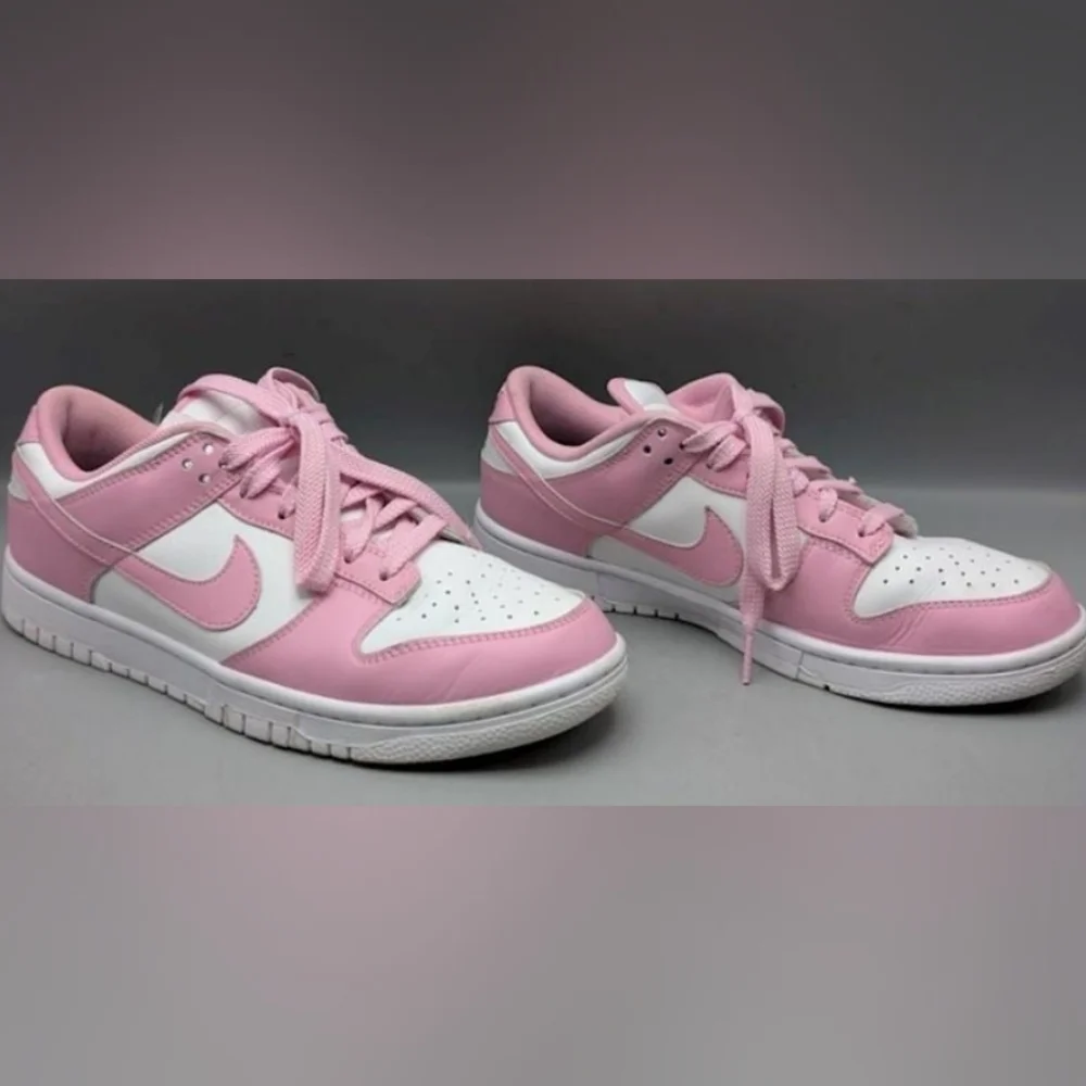 Nike Dunk Low 'Real Pink' Sneakers Wmn's Size 10 Like New MSRP $140 - Picture 6 of 11